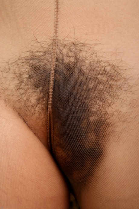Wet hairy pussys in pantyhose