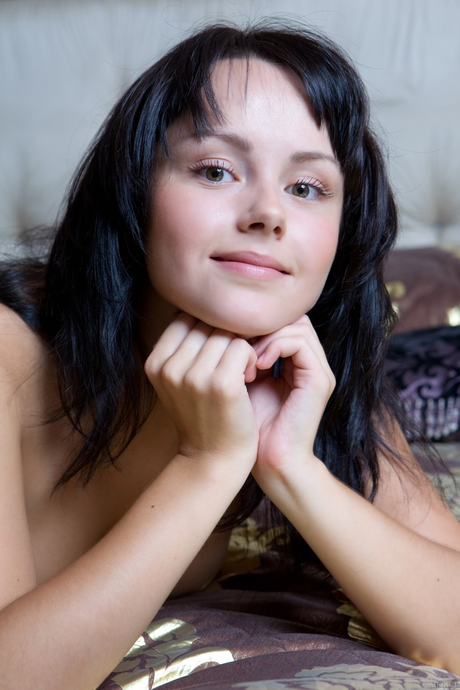 Hairy brunette naked Mirelle A - 12 Hairy brunette naked Mirelle A - 12